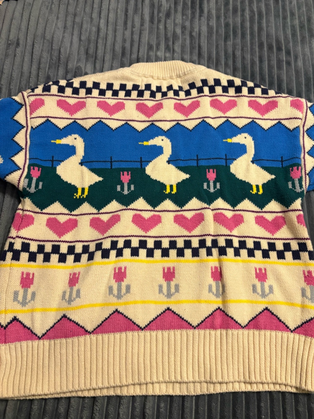 NWOT Kina and Tam goose sweater - Picture 3 of 5